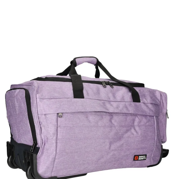 Handbagage Reistassen|Heren Reistassen>Enrico Benetti Montevideo Wheel Bag lila