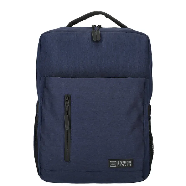 Kleine Rugzakken|Heren Rugzakken>Enrico Benetti Newcastle 22L Laptop Backpack 15" navy