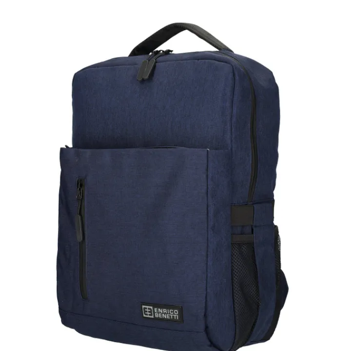 Kleine Rugzakken|Heren Rugzakken>Enrico Benetti Newcastle 22L Laptop Backpack 15" navy