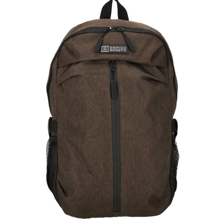 Schoolrugzak|Daypack>Enrico Benetti Newcastle Laptop Backpack 15" mocha