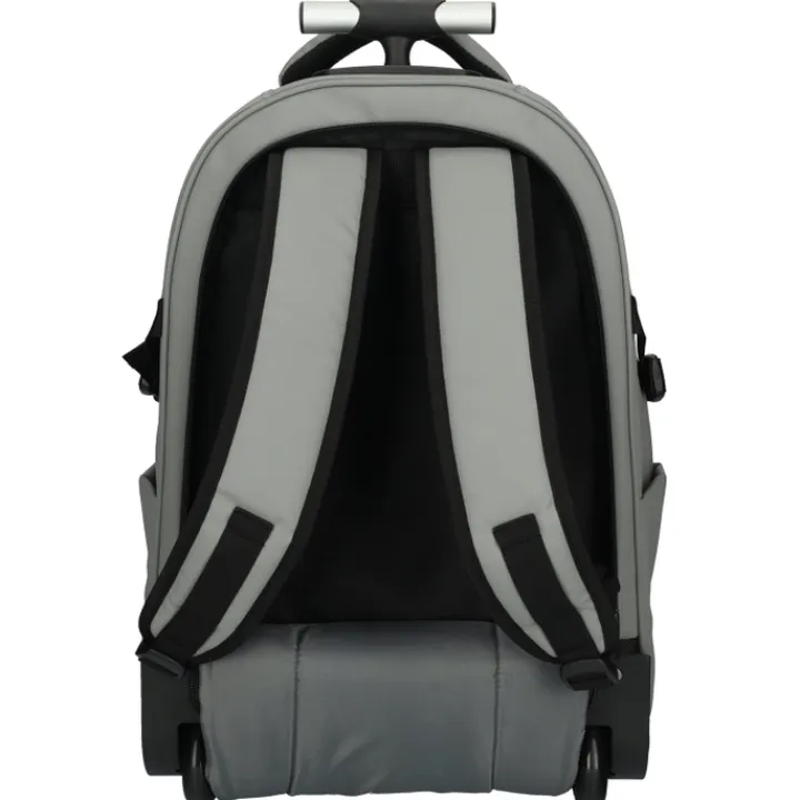 17 Inch Laptoptassen|Laptop Rugzakken>Enrico Benetti Northern Backpack Trolley 17" grey