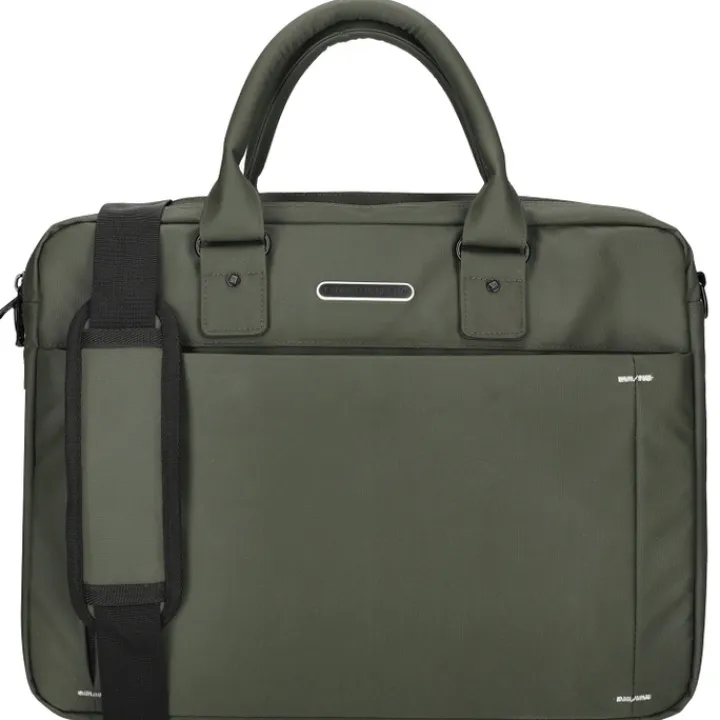 Herentassen|15 Inch Laptoptassen>Enrico Benetti Northern Laptop Bag 15" olive