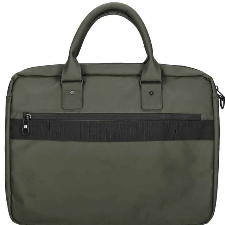 Herentassen|15 Inch Laptoptassen>Enrico Benetti Northern Laptop Bag 15" olive