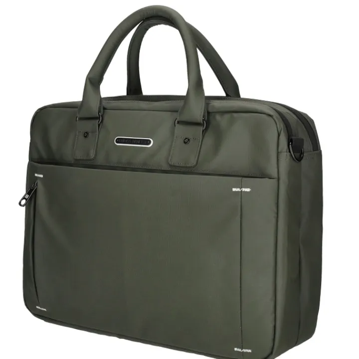 Herentassen|15 Inch Laptoptassen>Enrico Benetti Northern Laptop Bag 15" olive