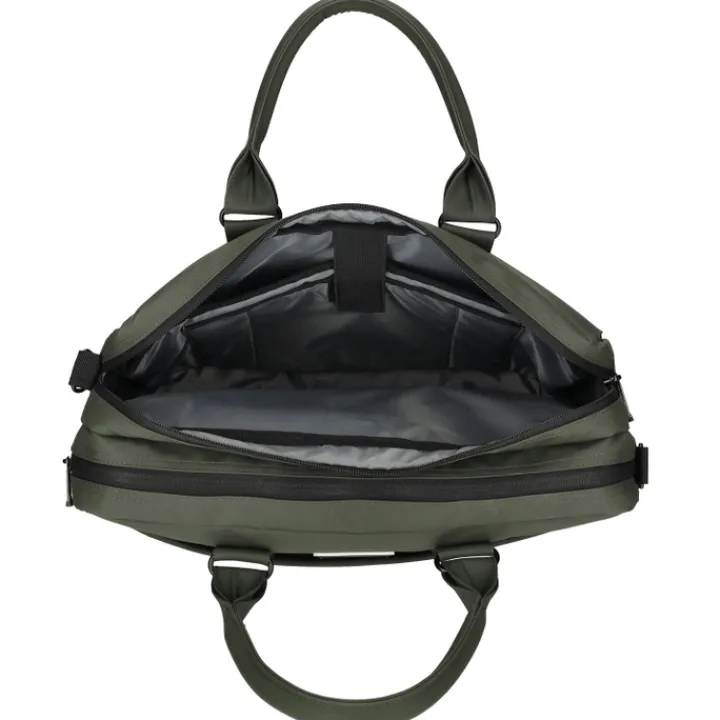 Herentassen|15 Inch Laptoptassen>Enrico Benetti Northern Laptop Bag 15" olive