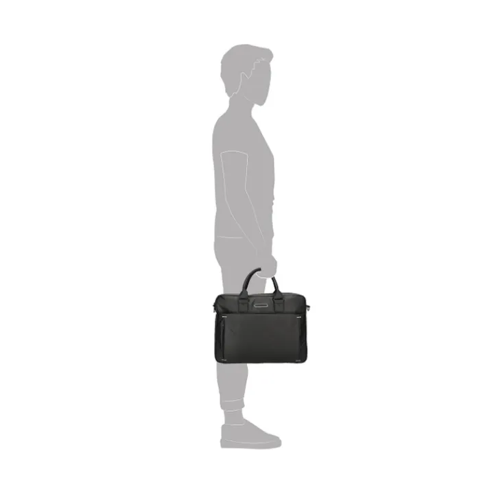 Herentassen|15 Inch Laptoptassen>Enrico Benetti Northern Laptop Bag 15" black