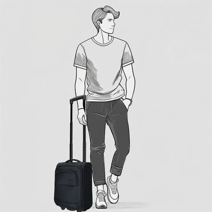Handbagage Trolleys|Reistrolleys>Enrico Benetti Oakville Underseater 40 black