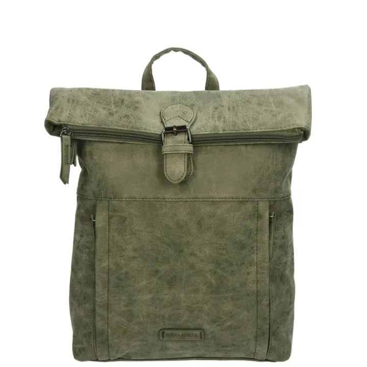 Mini Rugzakken|Kleine Rugzakken>Enrico Benetti Ruby Backpack olive