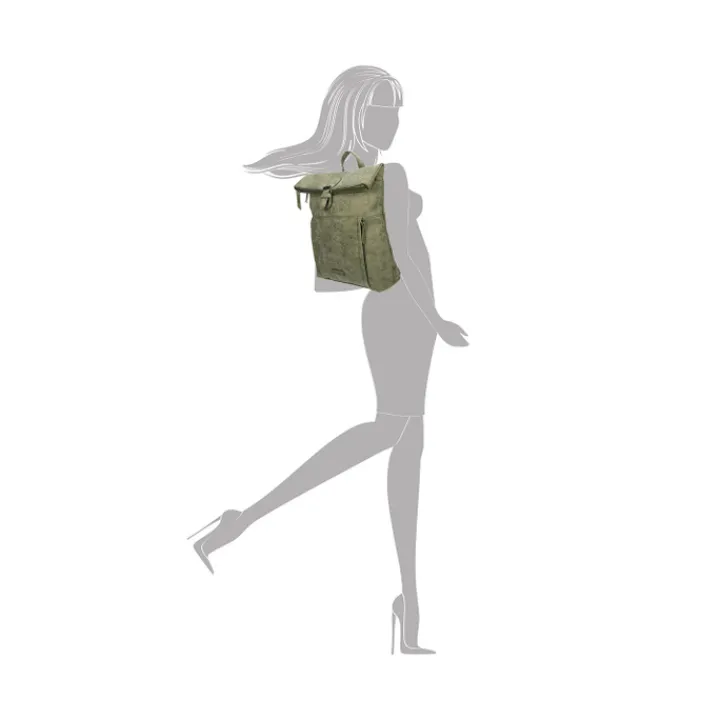 Mini Rugzakken|Kleine Rugzakken>Enrico Benetti Ruby Backpack olive