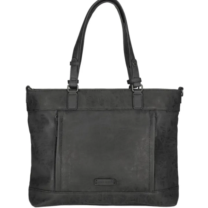 15 Inch Laptoptassen|Laptop Schoudertassen>Enrico Benetti Ruby Shopper 15" black