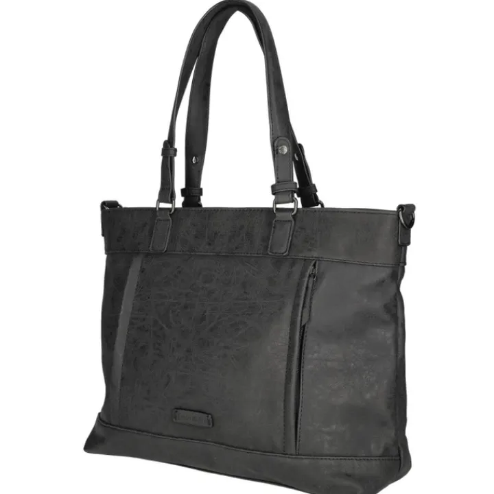 15 Inch Laptoptassen|Laptop Schoudertassen>Enrico Benetti Ruby Shopper 15" black