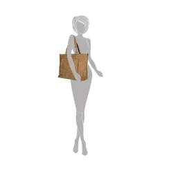 15 Inch Laptoptassen|Laptop Schoudertassen>Enrico Benetti Ruby Shopper 15" camel