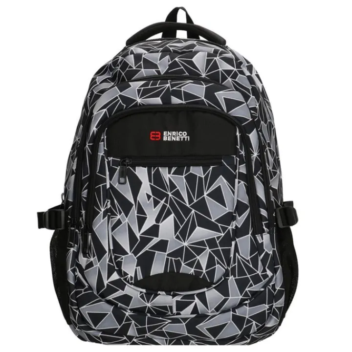 Schoolrugzak|Daypack>Enrico Benetti Santa Cruz 17.3'' Laptop Rugtas black grey