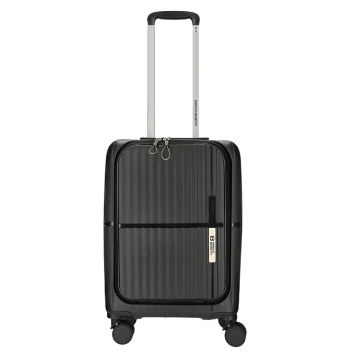 Transavia Trolleys|Klm Trolleys>Enrico Benetti Tokyo Cabin Laptop Front Pocket 55/35 black