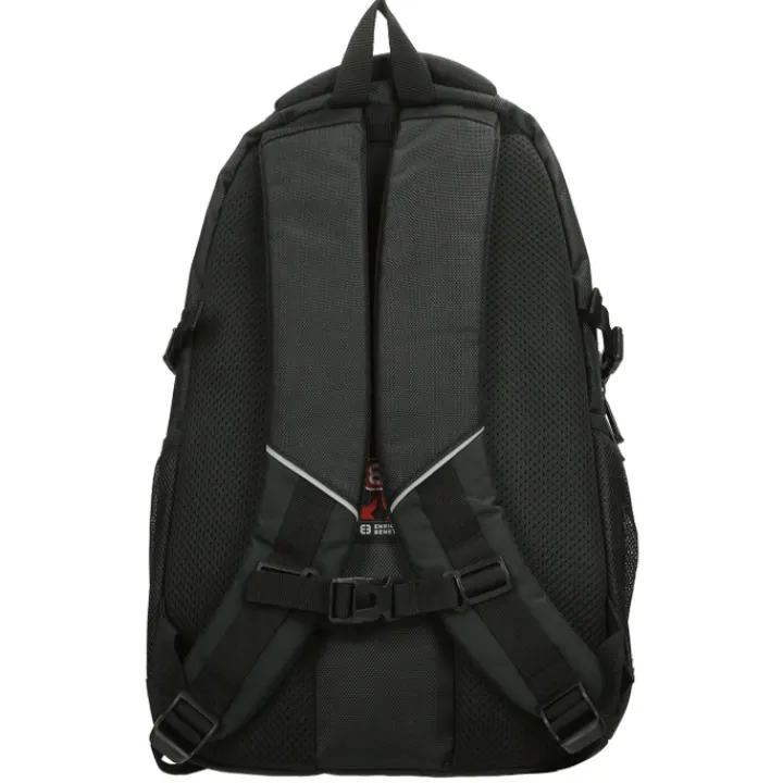 Kleine Rugzakken|Schoolrugzak>Enrico Benetti Yellow Stone 13'' Laptop Rugzak zwart