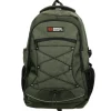 Kleine Rugzakken|Schoolrugzak>Enrico Benetti Yellow Stone 13'' Laptop Rugzak olijf