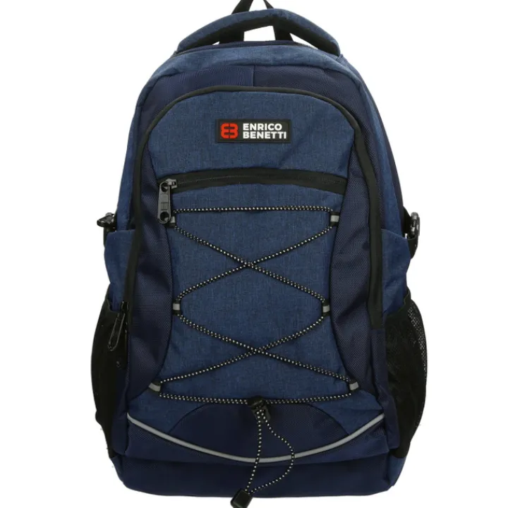 Kleine Rugzakken|Daypack>Enrico Benetti Yellow Stone 13'' Laptop Rugzak blauw
