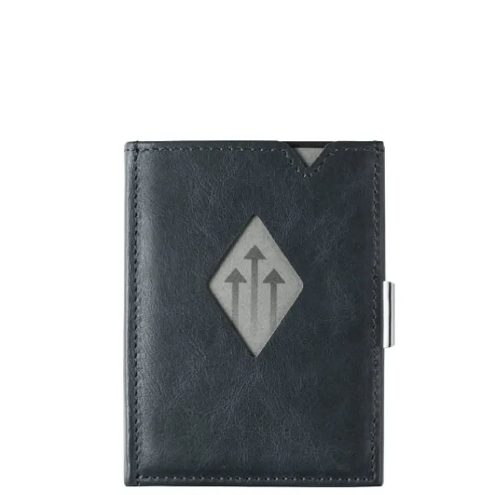 Rfid Portemonnees|Mini Portemonnees>Exentri Leather Multi Wallet blue