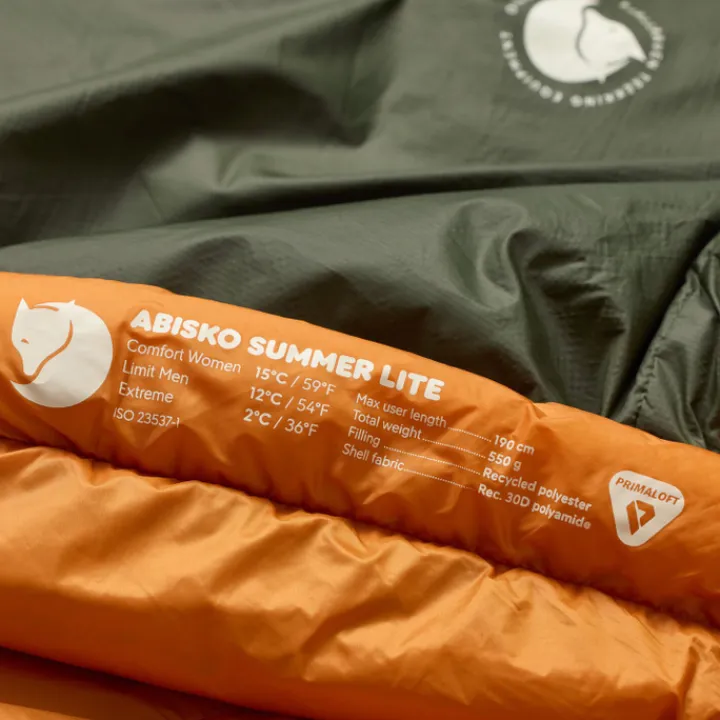 Slaapzakken>Fjallraven Abisko Summer Lite olive