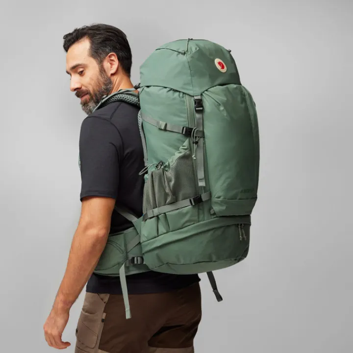 Grote Rugzakken|Hiking Backpacks>Fjallraven Abisko Trek 48 S-M patina green