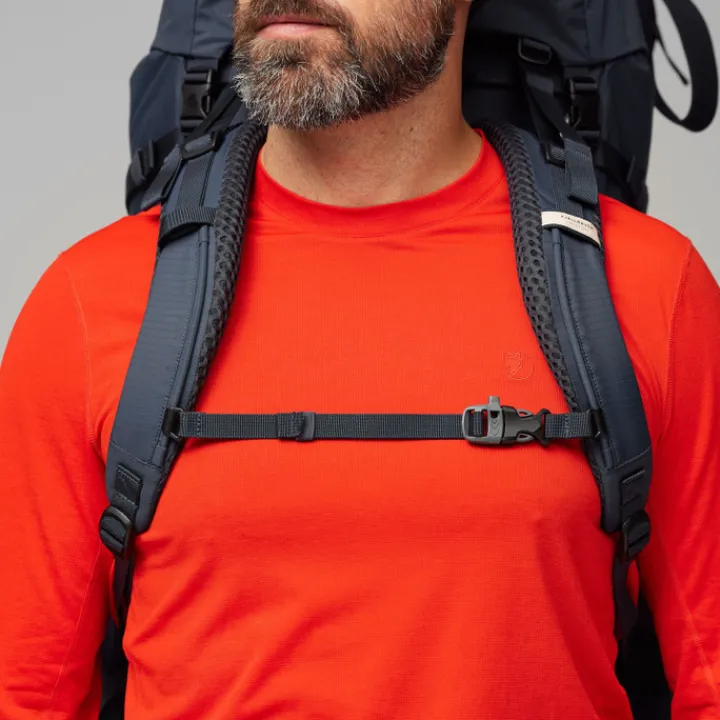 Grote Rugzakken|Trekking Rugzakken>Fjallraven Abisko Trek 65 S-M black