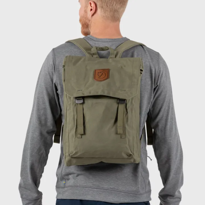 Kleine Rugzakken|Heren Rugzakken>Fjallraven Foldsack No. 1 deep patina