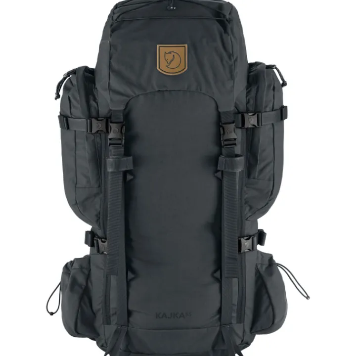 Grote Rugzakken|Trekking Rugzakken>Fjallraven Kajka 55 M/L coal black