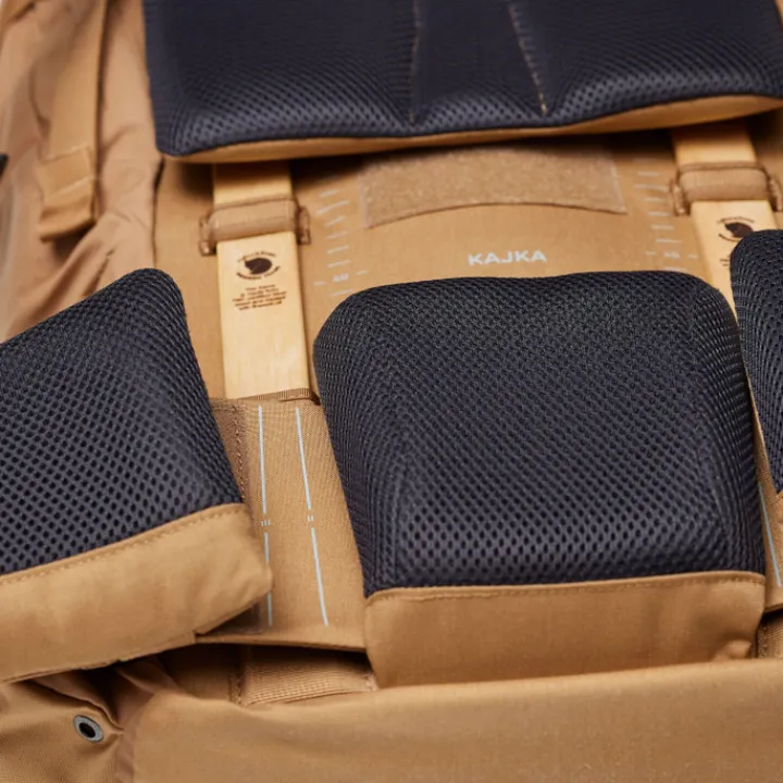 Grote Rugzakken|Trekking Rugzakken>Fjallraven Kajka 55 M/L coal black