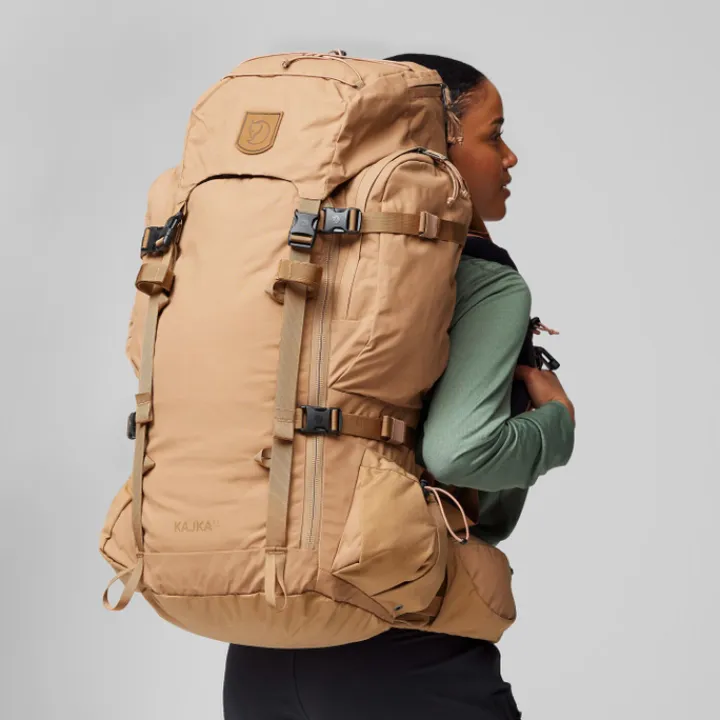 Grote Rugzakken|Trekking Rugzakken>Fjallraven Kajka 55 M/L un blue