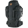 Grote Rugzakken|Trekking Rugzakken>Fjallraven Kajka 65 S/M coal black