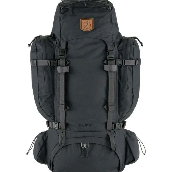 Grote Rugzakken|Trekking Rugzakken>Fjallraven Kajka 65 S/M coal black