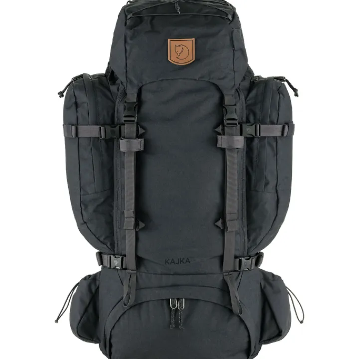 Grote Rugzakken|Trekking Rugzakken>Fjallraven Kajka 75 S/M coal black