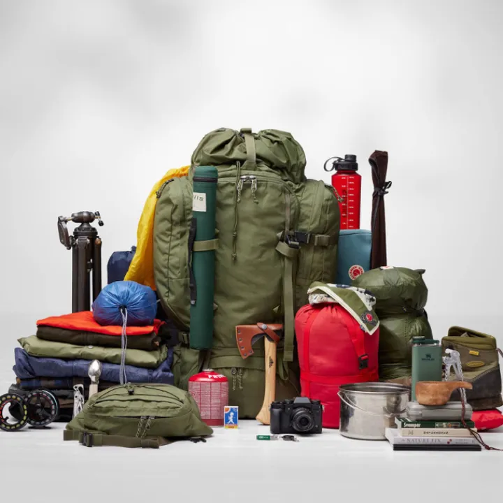 Grote Rugzakken|Hiking Backpacks>Fjallraven Kajka 75 S/M green