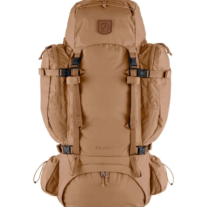 Grote Rugzakken|Trekking Rugzakken>Fjallraven Kajka 75 S/M khaki dust