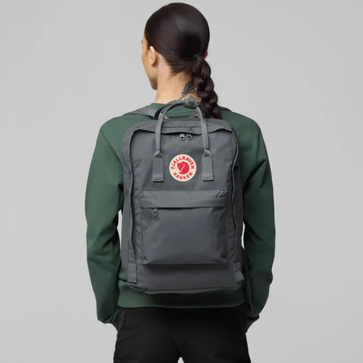 Kleine Rugzakken|Heren Rugzakken>Fjallraven Kanken Laptop 17" blackberry