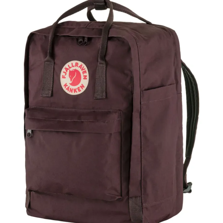 Kleine Rugzakken|Heren Rugzakken>Fjallraven Kanken Laptop 17" blackberry