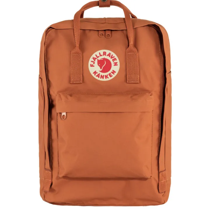 Kleine Rugzakken|Heren Rugzakken>Fjallraven Kanken Laptop 17" terracotta brown
