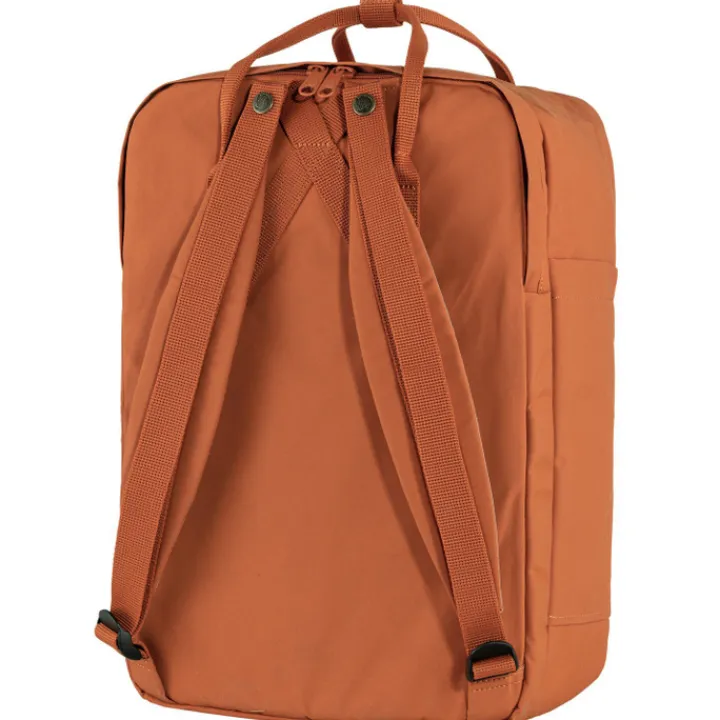 Kleine Rugzakken|Heren Rugzakken>Fjallraven Kanken Laptop 17" terracotta brown