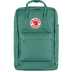 Kleine Rugzakken|Heren Rugzakken>Fjallraven Kanken Laptop 17" frost green