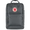Kleine Rugzakken|Heren Rugzakken>Fjallraven Kanken Laptop 17" super grey