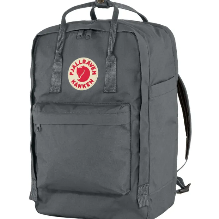 Kleine Rugzakken|Heren Rugzakken>Fjallraven Kanken Laptop 17" super grey