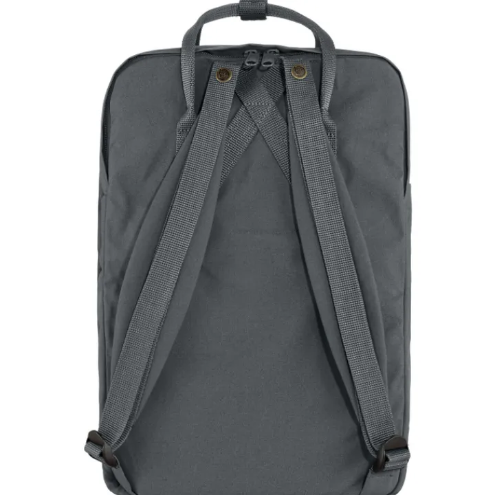 Kleine Rugzakken|Heren Rugzakken>Fjallraven Kanken Laptop 17" super grey