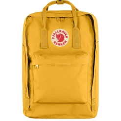 Kleine Rugzakken|Heren Rugzakken>Fjallraven Kanken Laptop 17" ochre