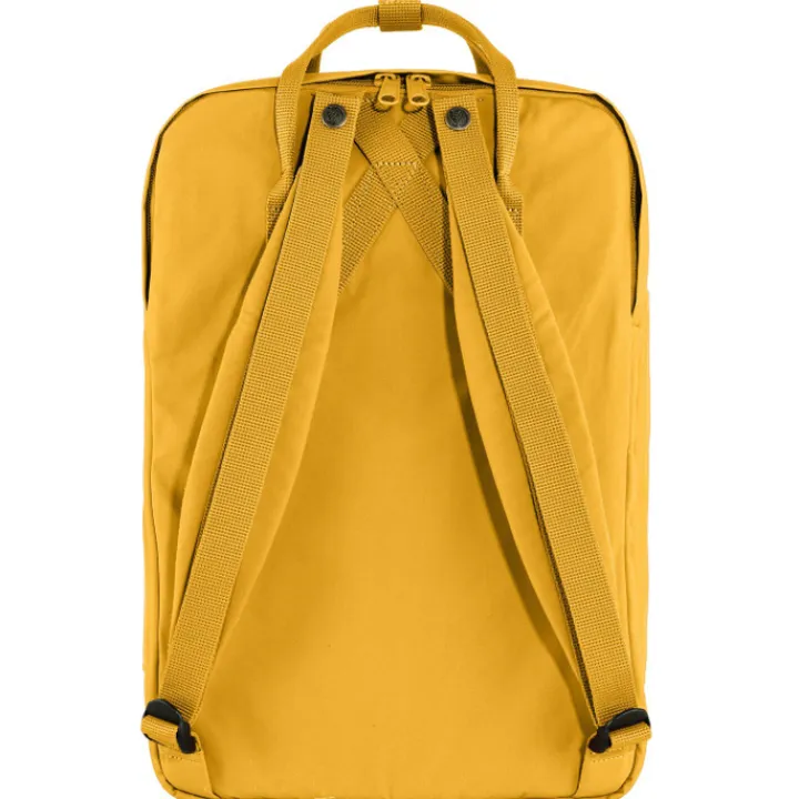 Kleine Rugzakken|Heren Rugzakken>Fjallraven Kanken Laptop 17" ochre