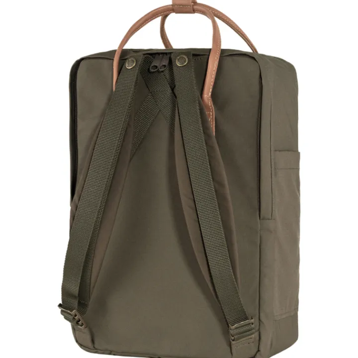 Kleine Rugzakken|Heren Rugzakken>Fjallraven Kanken No. 2 Laptop Backpack 15" dark olive