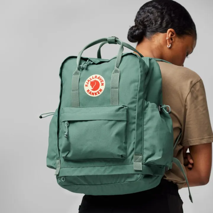 Kleine Rugzakken|Heren Rugzakken>Fjallraven Kanken Outlong fog