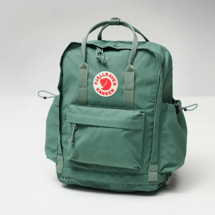 Kleine Rugzakken|Heren Rugzakken>Fjallraven Kanken Outlong frost green
