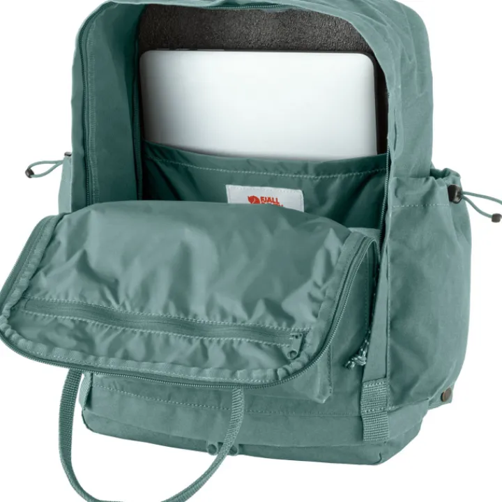 Kleine Rugzakken|Heren Rugzakken>Fjallraven Kanken Outlong frost green