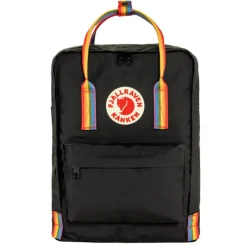 Kleine Rugzakken|Heren Rugzakken>Fjallraven Kanken Rainbow black-rainbow pattern