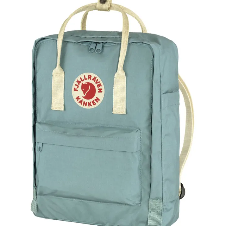 Heren Rugzakken|Dames Rugzakken>Fjallraven Kanken Rugzak sky blue-light oak
